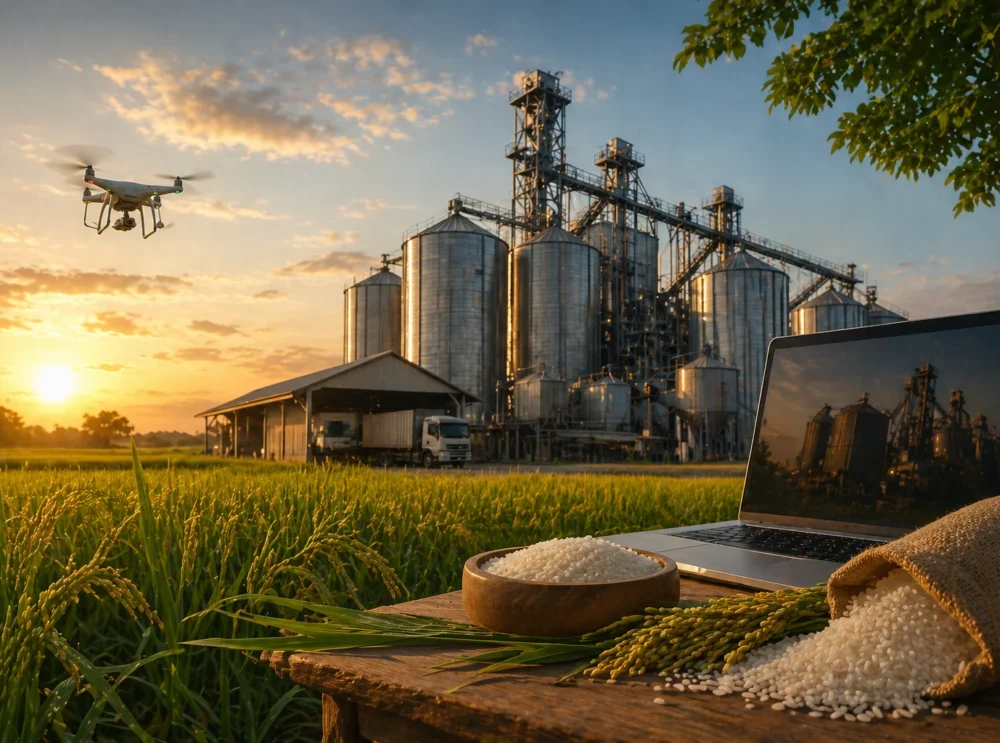 Rice Export Business Website Design – Al Zia Rice Mills