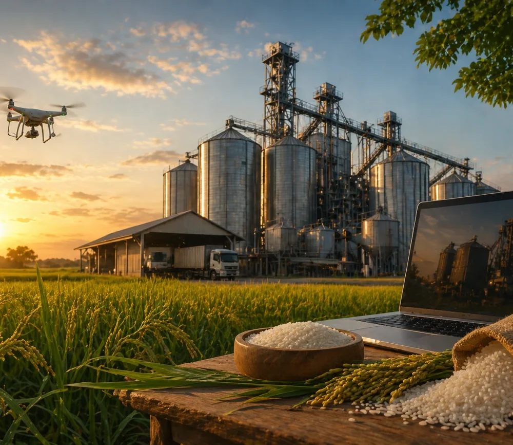 Rice Export Business Website Design – Al Zia Rice Mills