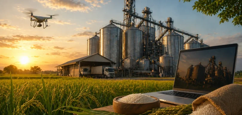 Rice Export Business Website Design – Al Zia Rice Mills